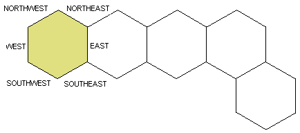 A puzzle piece and its cells